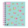 Cuaderno Book Kiut Flores Raya 140 hojas