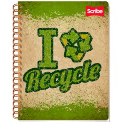 Cuaderno Profesional Scribe Ecológico / Cuadro grande / 100 hojas