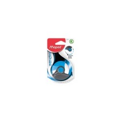 Goma de Borrar con Base Rotativa Maped Zenoa Plus Negro con azul
