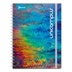 Cuaderno Profesional Norma Unicampus Dura Book Raya 120 hojas