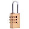 Candado de Combinación Silverline / Dorado
