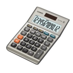 Calculadora Casio Básica Mini Escritorio Gris