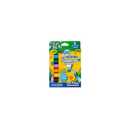 Plumoncitos Lavables Crayola Squeaks Colores 8 piezas