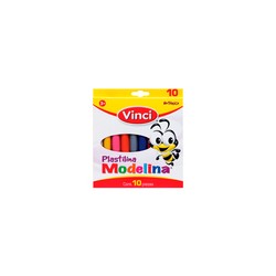 Barras de Plastilina Vinci Modelina / Colores surtidos / 10 piezas / 180 gr