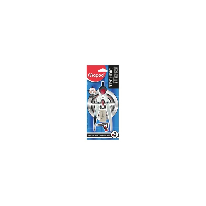 COMPAS MAPED TECHNIC METAL (PLATA)