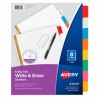 Separadores Avery Borrable 8 Pestañas Multicolor