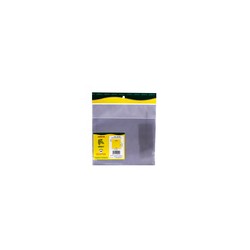 SOBRE DE PLASTICO ATRAX (TRANSPARENTE, 25 PZS.)