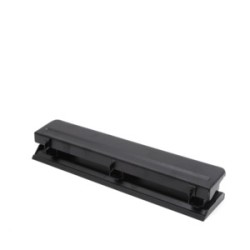 Perforadora Alargada Office Depot / 3 orificios / Negro