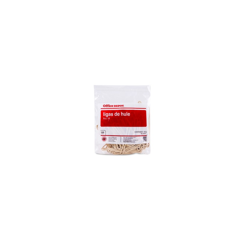 Liga Office Depot Hule Natural No. 18 100 gr