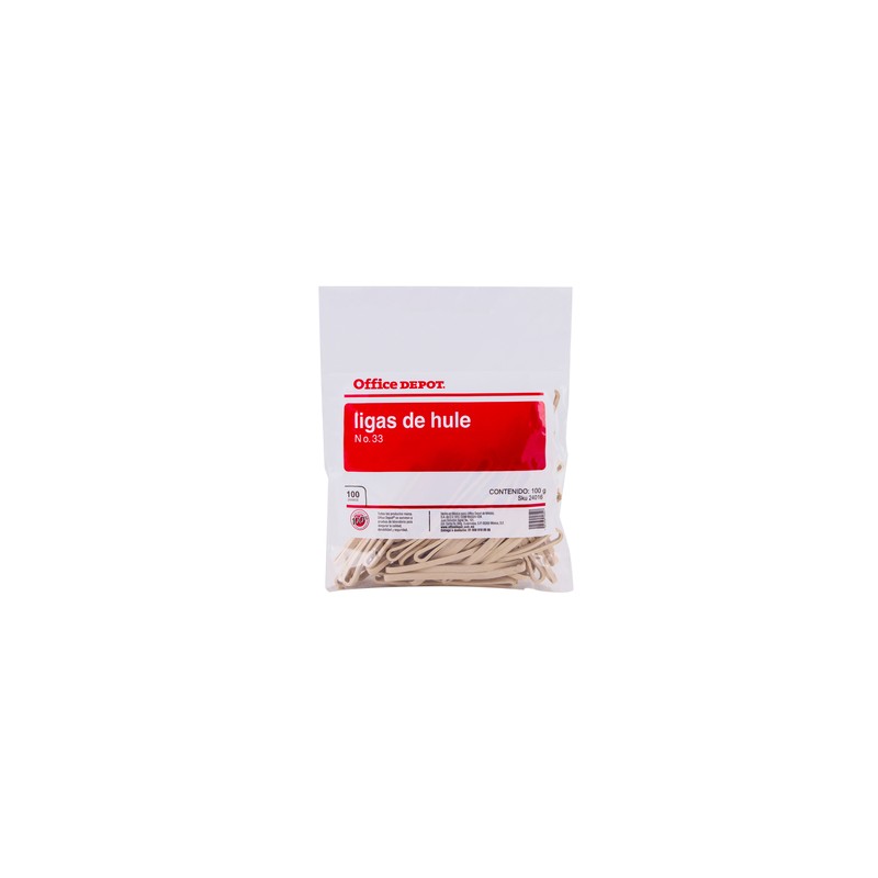 Liga Office Depot Hule Natural No. 33 Beige 100 gr