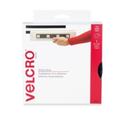 Rollo de Velcro Sticky Back 19 mm x 4 m Negro