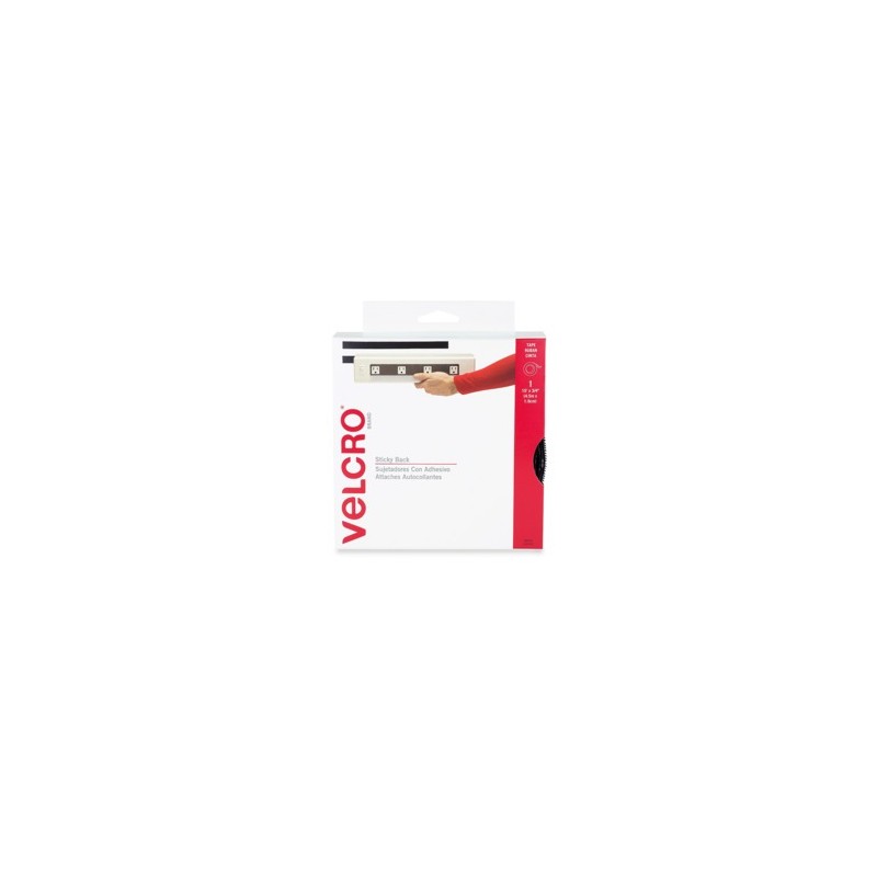 Rollo de Velcro Sticky Back 19 mm x 4 m Negro